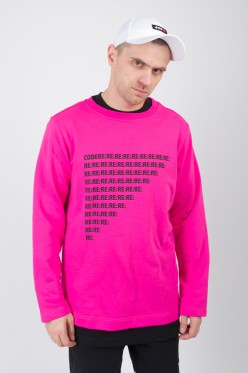 Толстовка Sleeve Маджента Replica