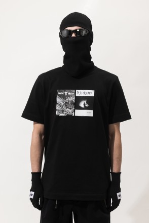 Футболка Regular CODERED × Petrograff Чёрный