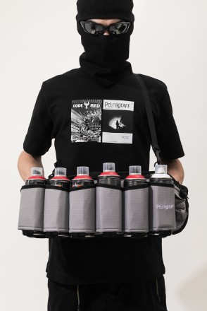 Сумка для баллонов Cans Bag CODERED × Petrograff Серый светлый