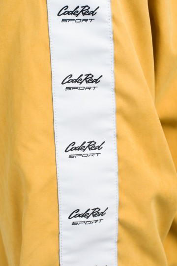 Stripe Track Jacket Mustard