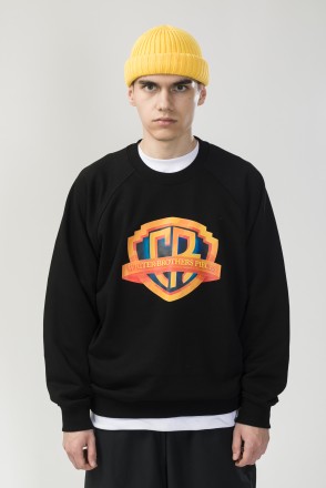 Firm Wide Summer Crew-neck Black Writer-Brothers