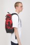 Рюкзак Standart Красный Камуфляж/Черный Кожзам