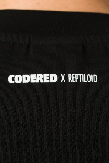 Футболка T+ CODERED x Reptiloid Черный