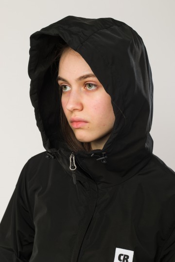 Женская Куртка-Анорак Mob Long Черный