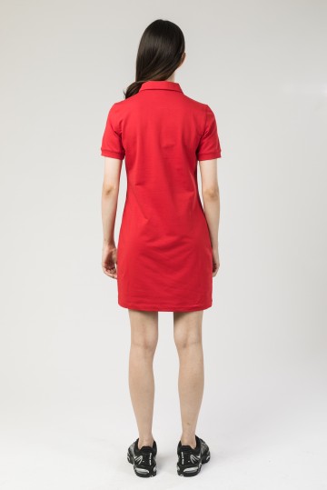 Платье с коротким рукавом Adress Красный