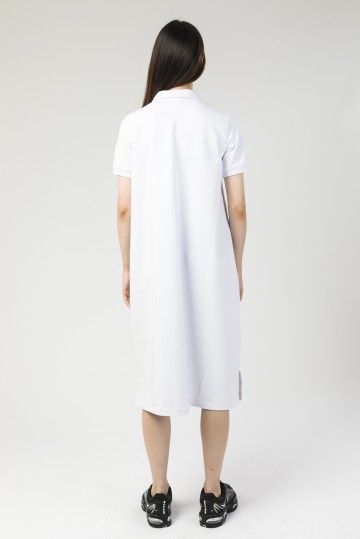 Платье с коротким рукавом Direct Белый