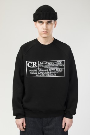 Firm Wide Crew-neck Allowed Black
