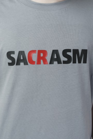 T+ SaCRasm T-shirt Ash Gray