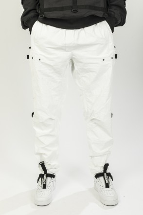 Штаны L-Shape Pants COR Белый глянцевый