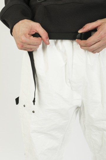 Штаны L-Shape Pants COR Белый глянцевый