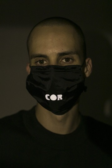F-MSK COR Mask Black