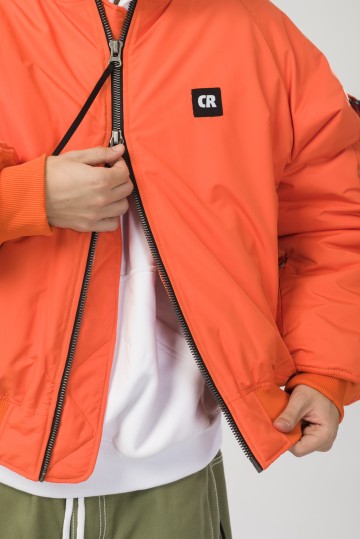 Куртка зимняя Bomber Wide Оранжевый