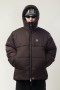 Куртка Puffed Condensed Коричневый тёмный