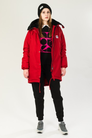 Куртка Женская Зимняя Bluebell 3 Красный
