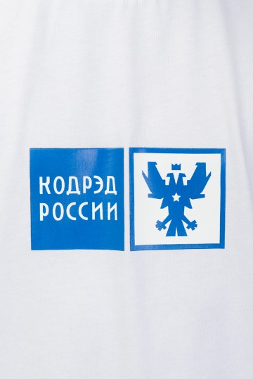 Футболка Regular Postal Logo Белый