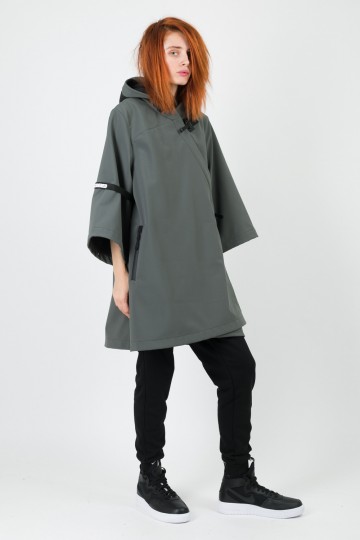 Куртка-кимоно AMGP-001 COR Серый Темный