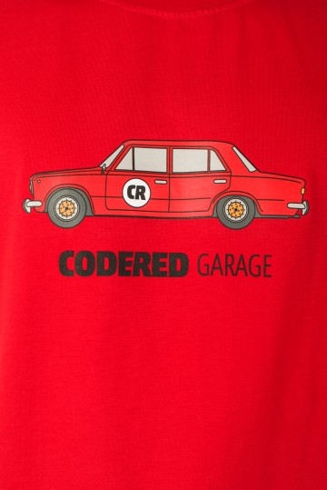 Футболка Regular CR Garage Красный