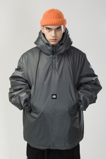 Куртка-Анорак зимняя Chrome Wide Серый Темный