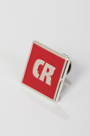 Значок Pin CR Красный