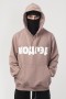 Толстовка Base Hoodie Wide Summer Лого TM Бежевый/Белый принт КОДРЭД