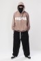 Толстовка Base Hoodie Wide Summer Лого TM Бежевый/Белый принт КОДРЭД