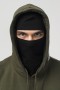 Толстовка Base Hoodie Wide Summer Лого TM Болотный/Белый принт КОДРЭД