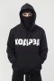 Толстовка Base Hoodie Wide Summer Лого TM Антрацит/Белый принт КОДРЭД