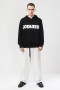 Толстовка Base Hoodie Wide Summer Logo R Чёрный/Белый принт CODERED