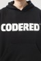 Толстовка Base Hoodie Wide Summer Logo R Антрацит/Белый принт CODERED