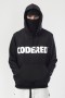 Толстовка Base Hoodie Wide Summer Logo R Антрацит/Белый принт CODERED