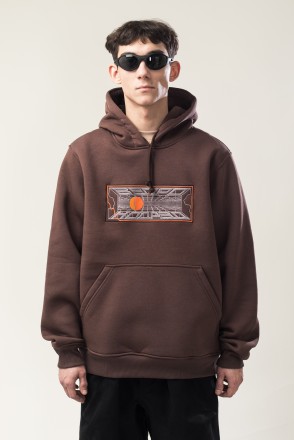 Толстовка Hood Up КОДРЭД × Ведро Коричневый