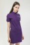 Платье с коротким рукавом Adress Фиолетовый
