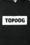 Толстовка Base Hoodie CODERED x TOP DOG Черный Font Box