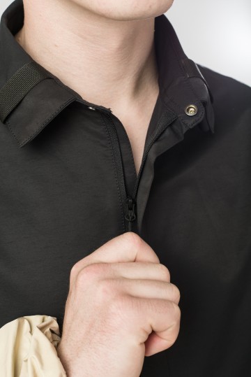 Мужская ветровка-рубашка 1SL COR Черный