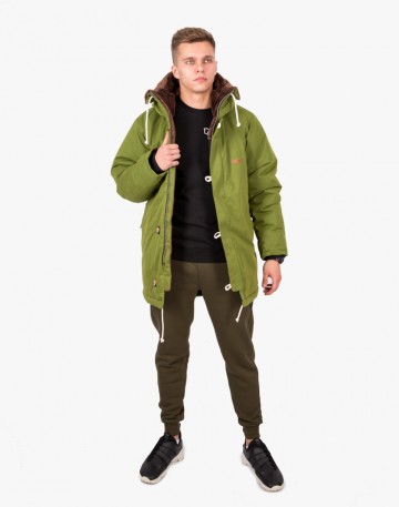 Куртка Background Зеленый Полевой